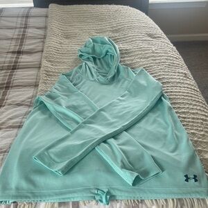 Under Armour mint green Hoodie